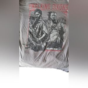 2xl Walking Dead Walking Dixons Grey T Shirt Walking Dead